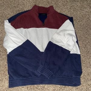 Pacsun LA hearts quarter zip sweatshirt